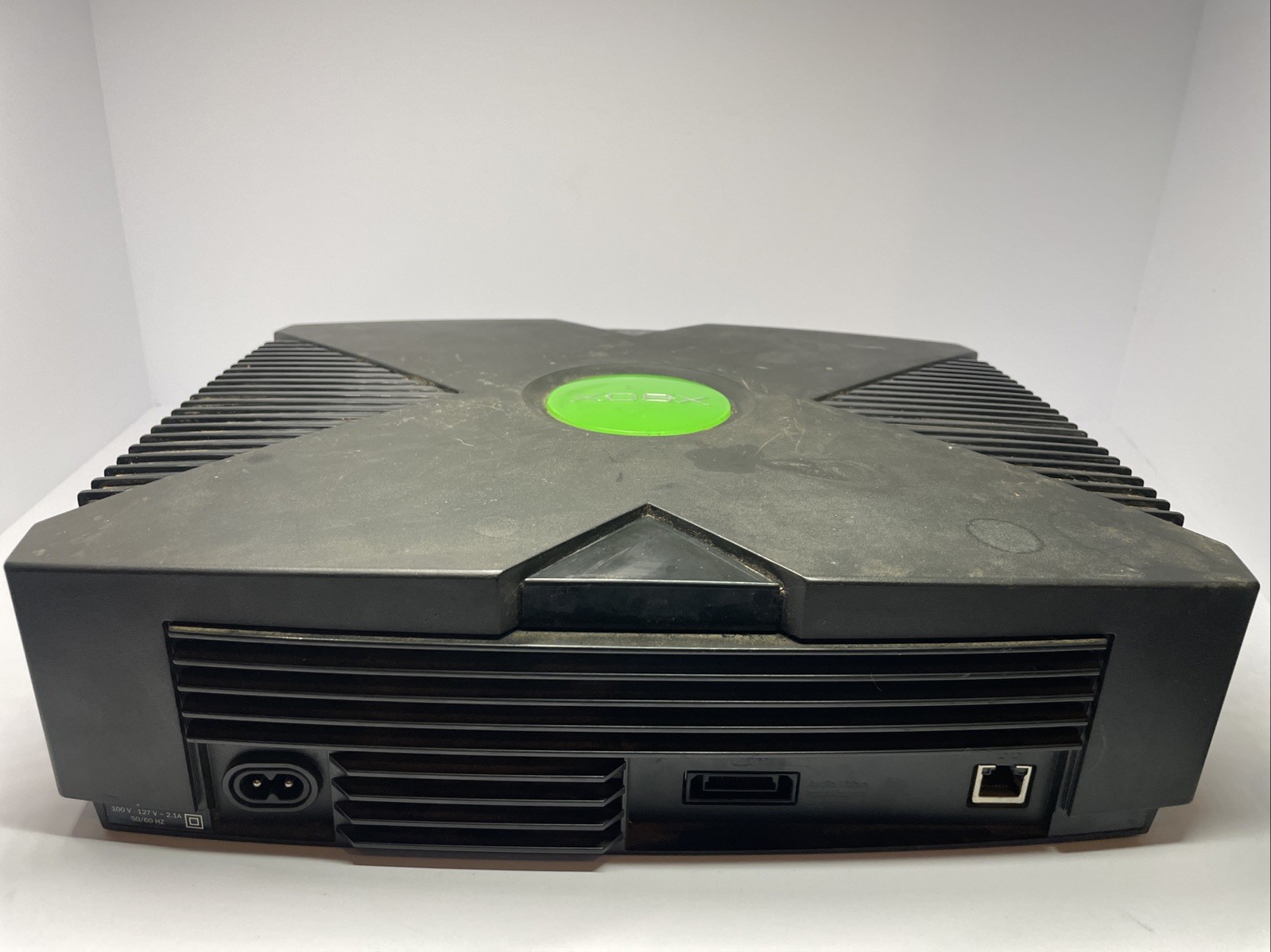 Microsoft Xbox Original Console – Lot of 2 PARTS/REPAIR)ONE WORKS SOMEWHAT-Read