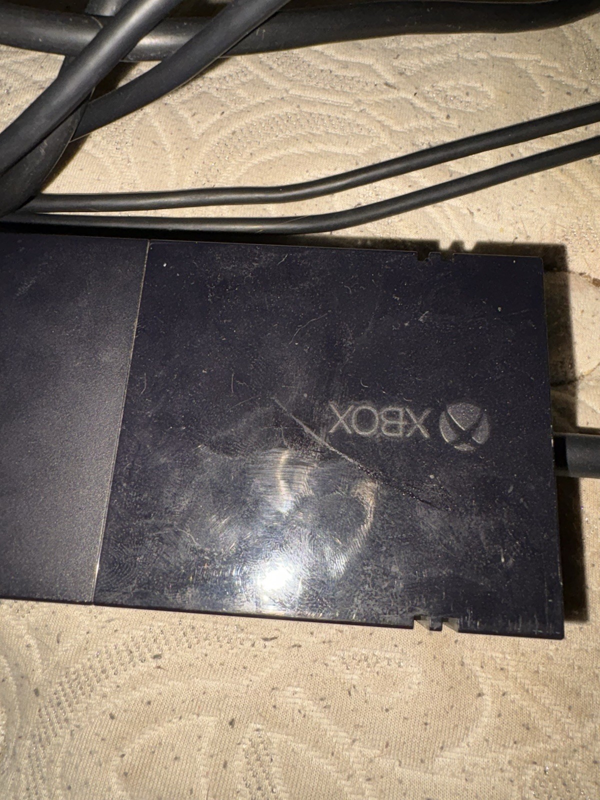 Microsoft Xbox One Black Console HDMI USB-A Ethernet Power Supply Carrying Case