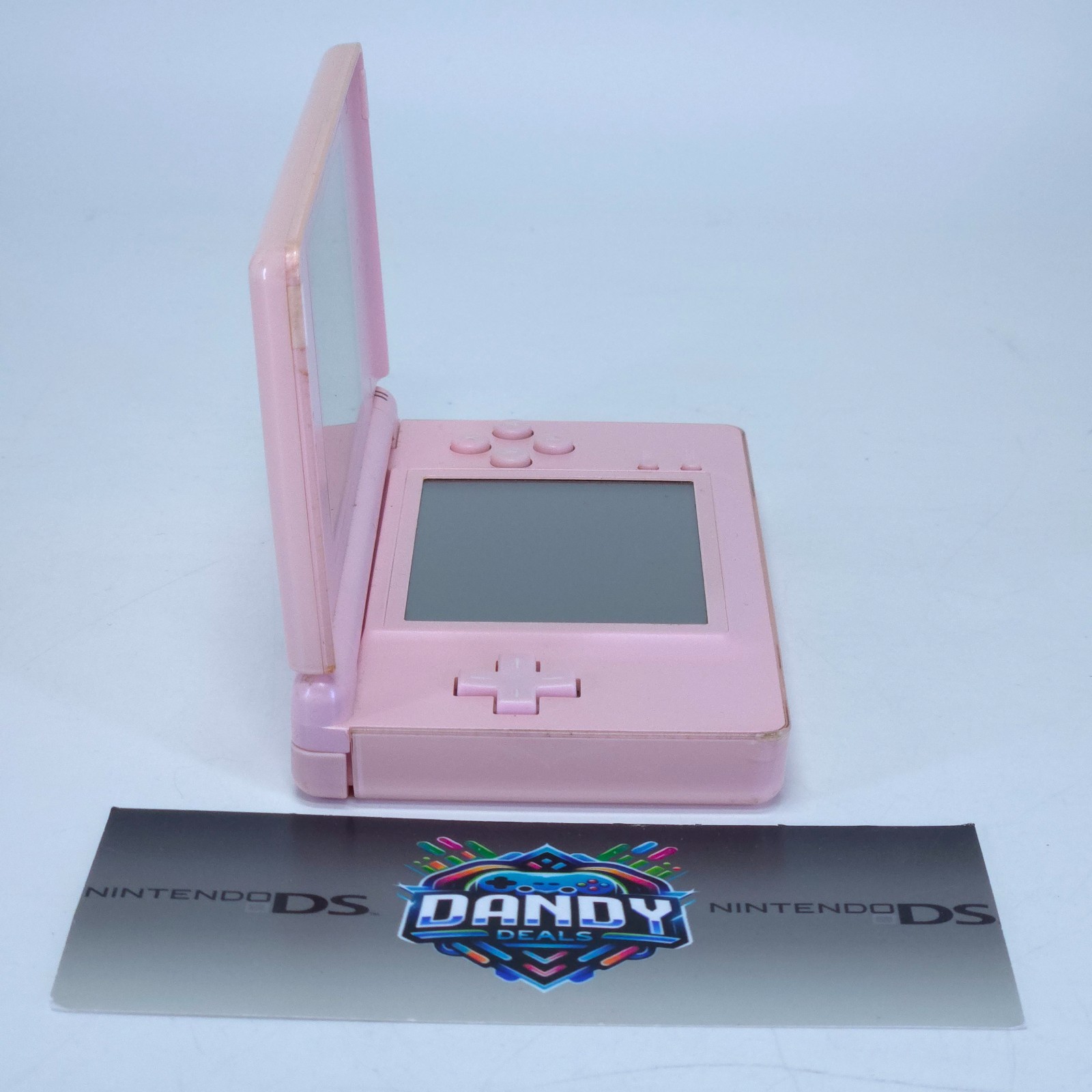 DS Lite Console Nintendo System Pink W/ Charger + Stylus | Usg-001 Tested