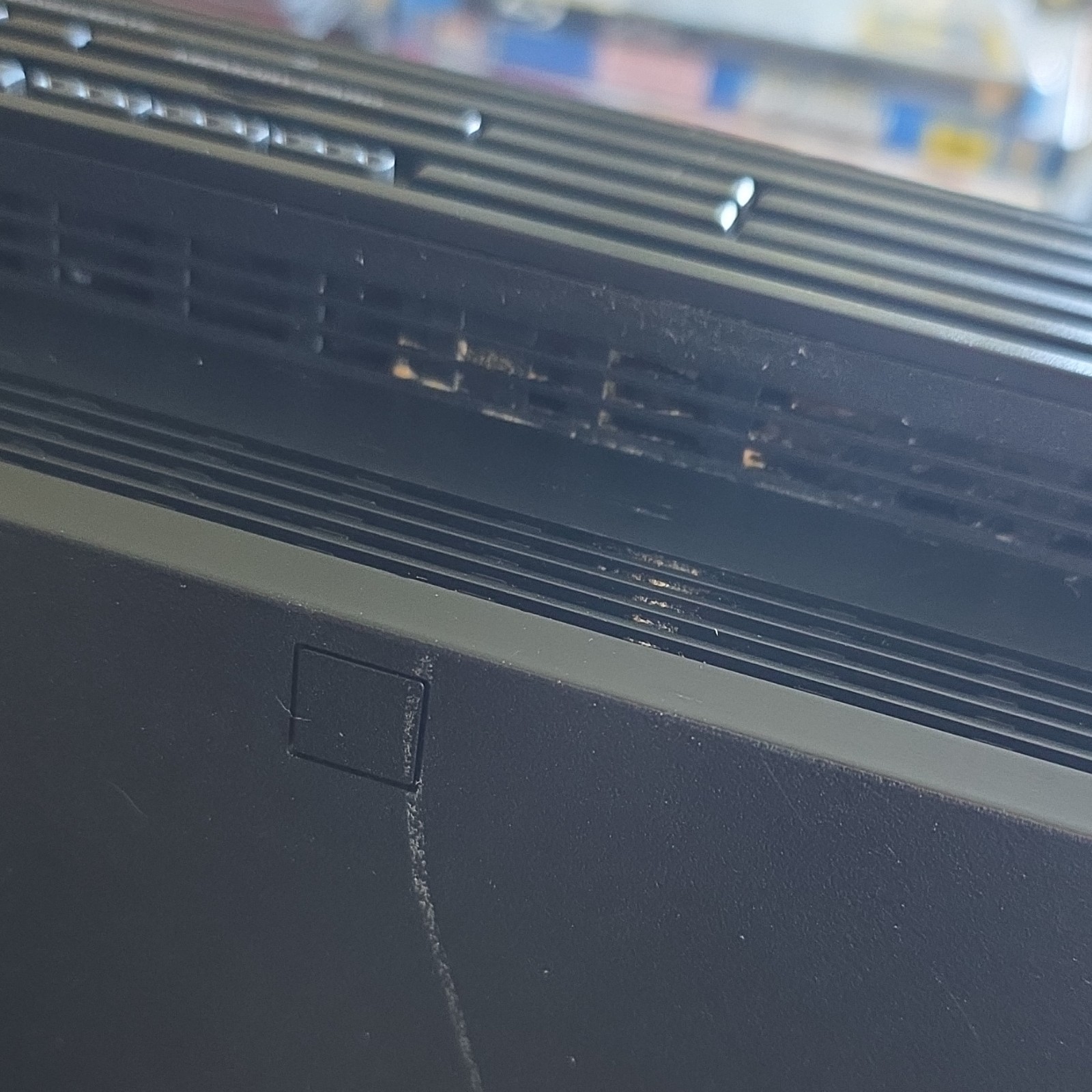 UNTESTED Sony PlayStation 2 Console w/ Network Adaptor Disc, Manual