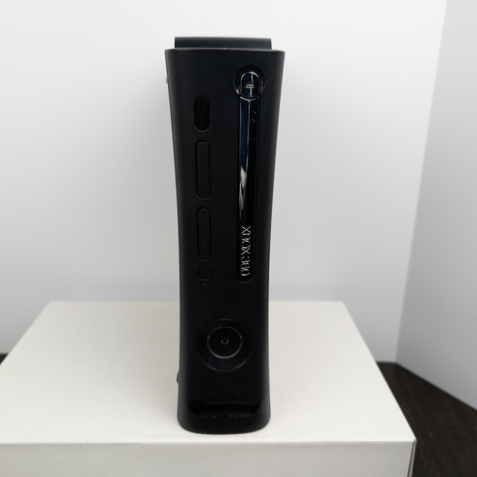 Microsoft Xbox 360 120GB Console w/ Power Adapter – Stuck Tray – Tested Working