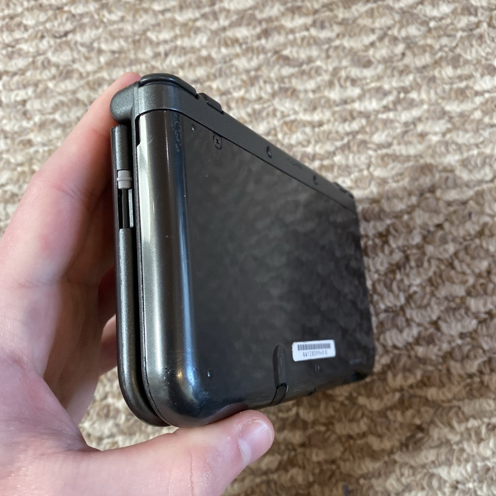 New Nintendo 3DS XL Metallic Black USA Top IPS With Charger