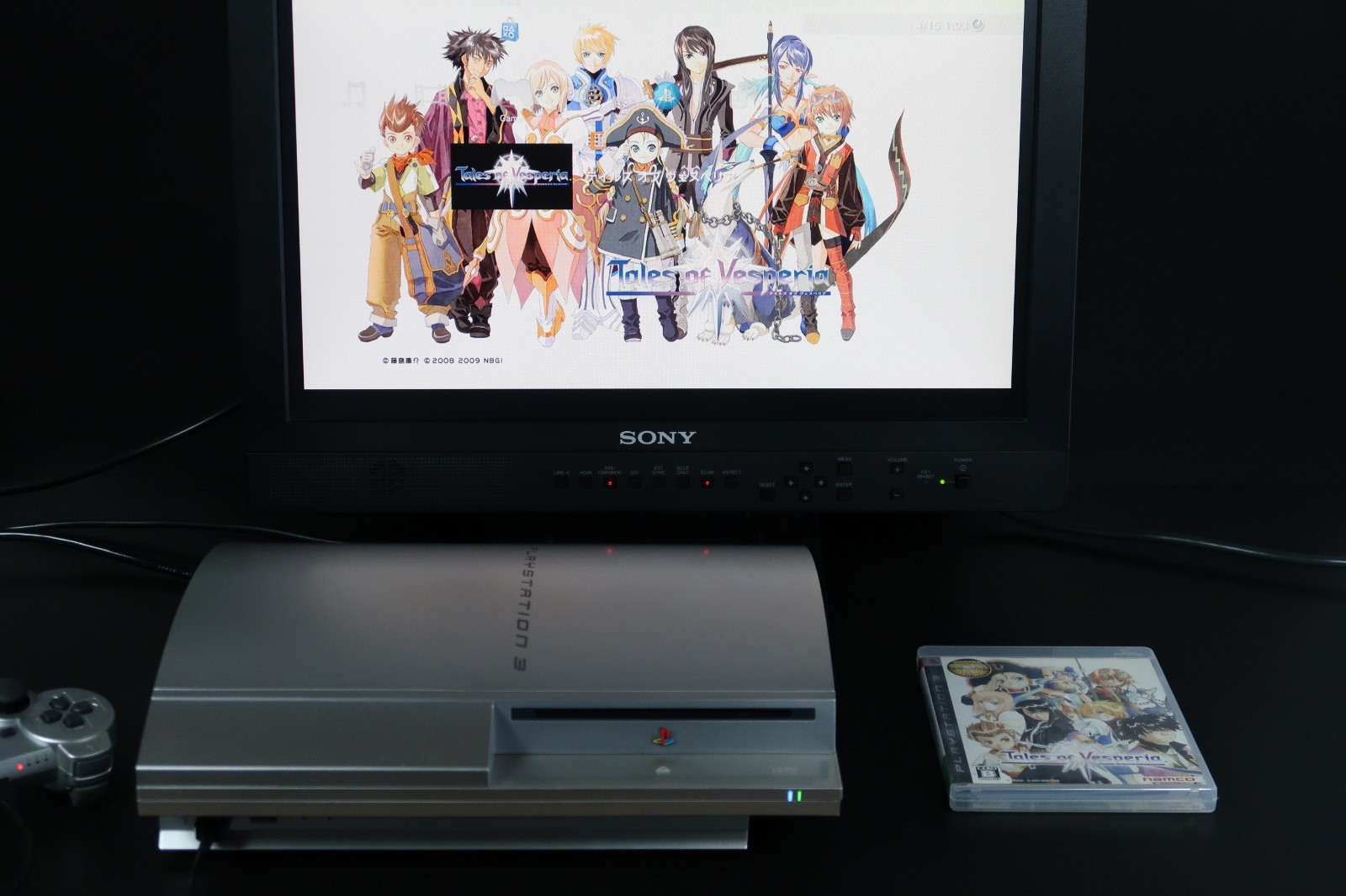 SONY PLAYSTATION 3 PS3 Satin silver Console CECHH00 SS 40GB Japan Import good
