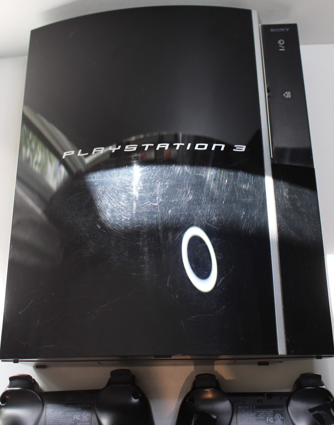 Sony PlayStation 3 Black Model CECHH01 Complete (2) Controllers (18)Games