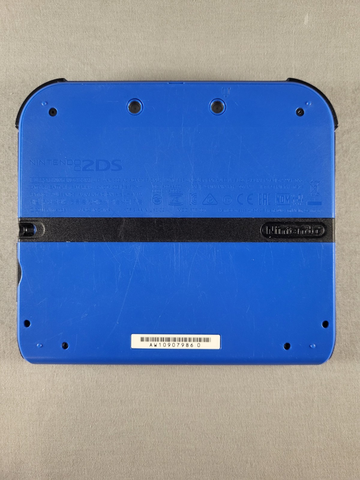 Nintendo 2DS Handheld System – Blue – FTR-001 – Charger Included – Tested!