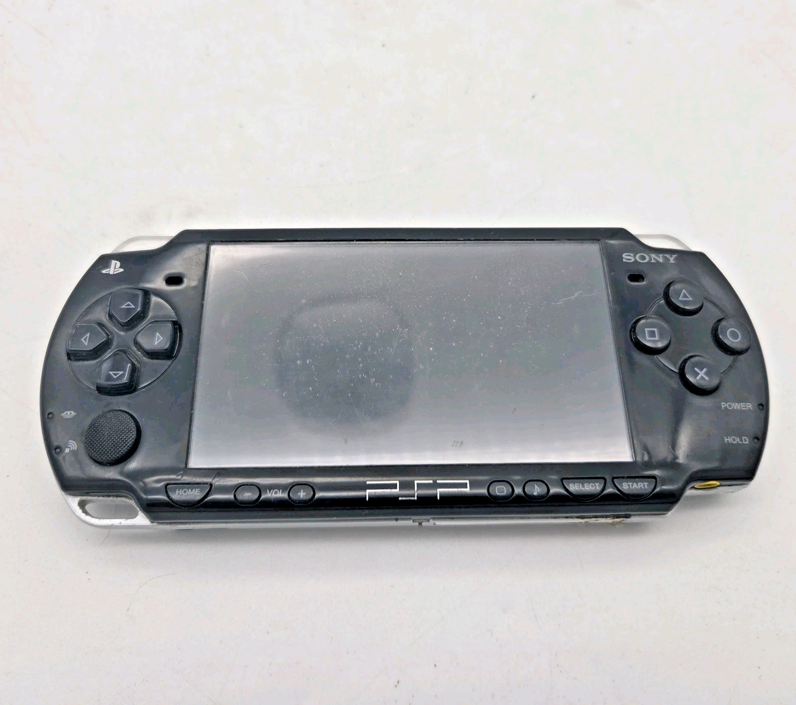 Sony PSP 2001 Black Powers On- Needs Battery And Cover