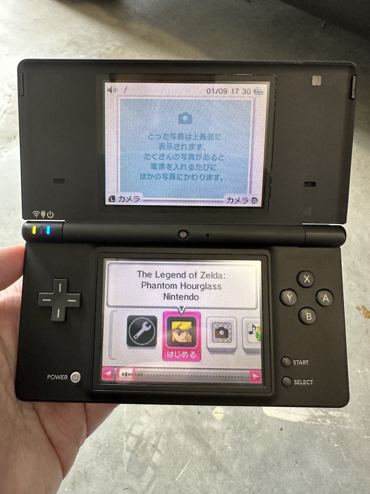 Nintendo DSi Black (Japanese Import) – Tested, Region Free, new charger