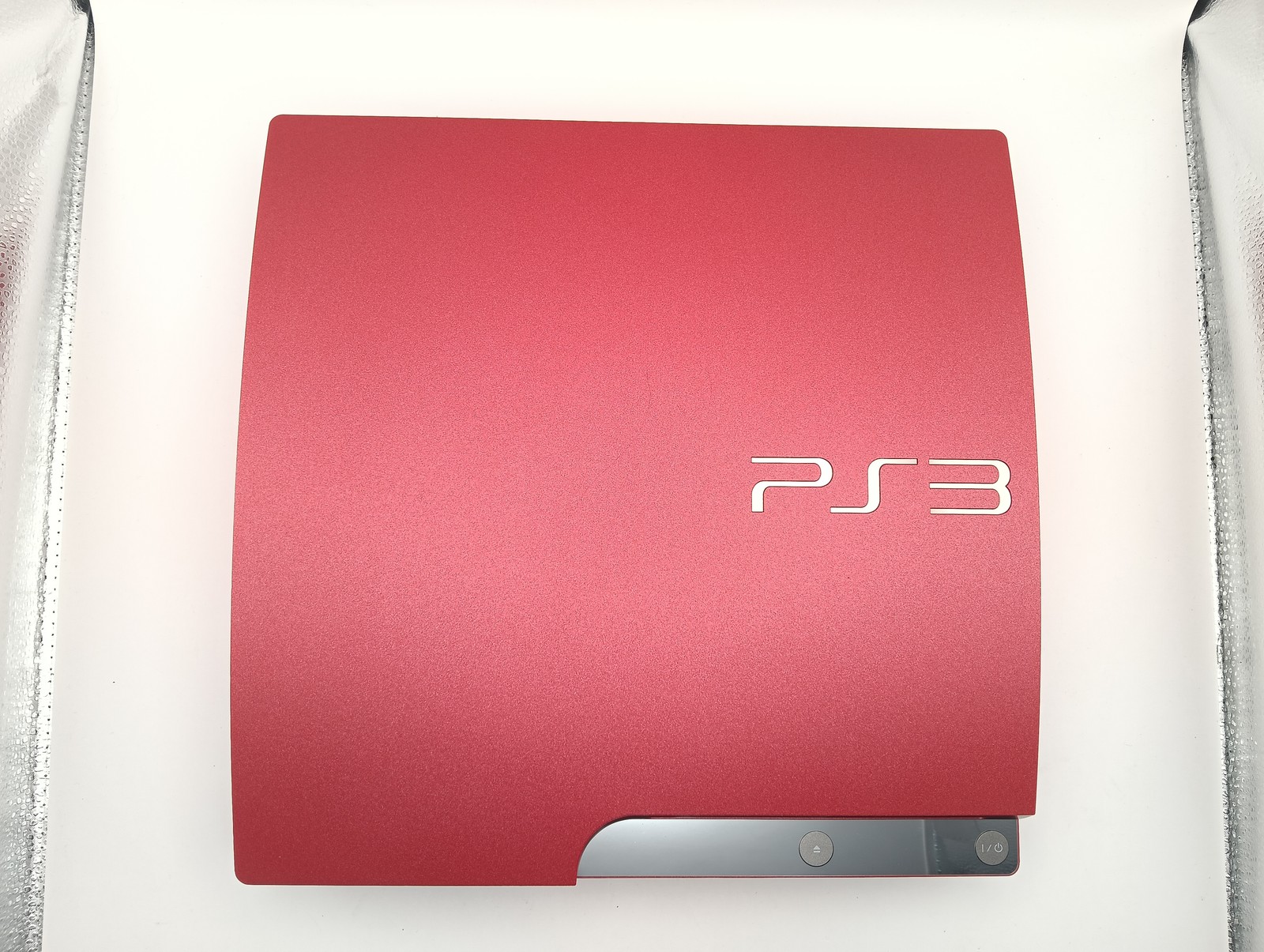 PS3 Slim Console CECH-3000B Scarlet Red 320GB Sony PlayStation 3 Tested Working