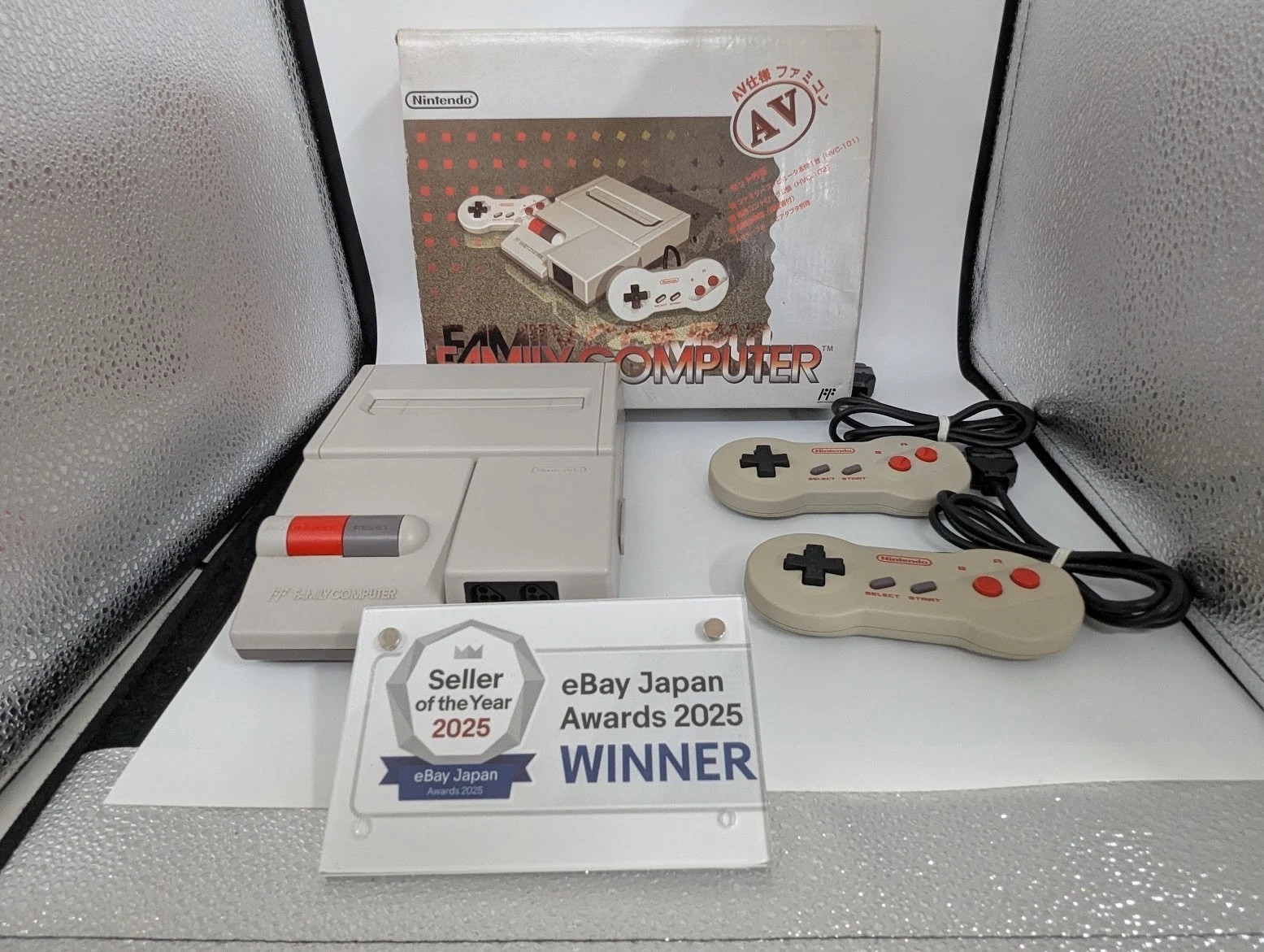 Z618 Nintendo New Famicom Console HVC-101 AV NES2 JAPAN USED