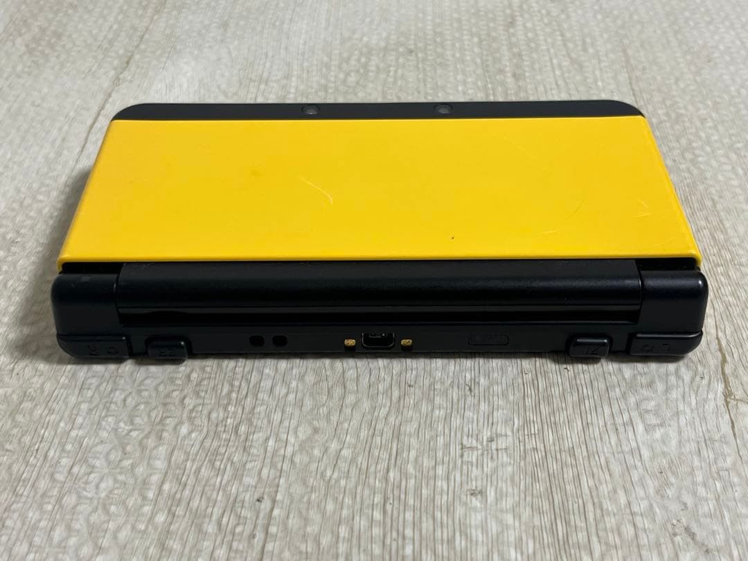 New Nintendo 3DS Black Console Style Japanese Ver Yellow Kisekae face Plate Set