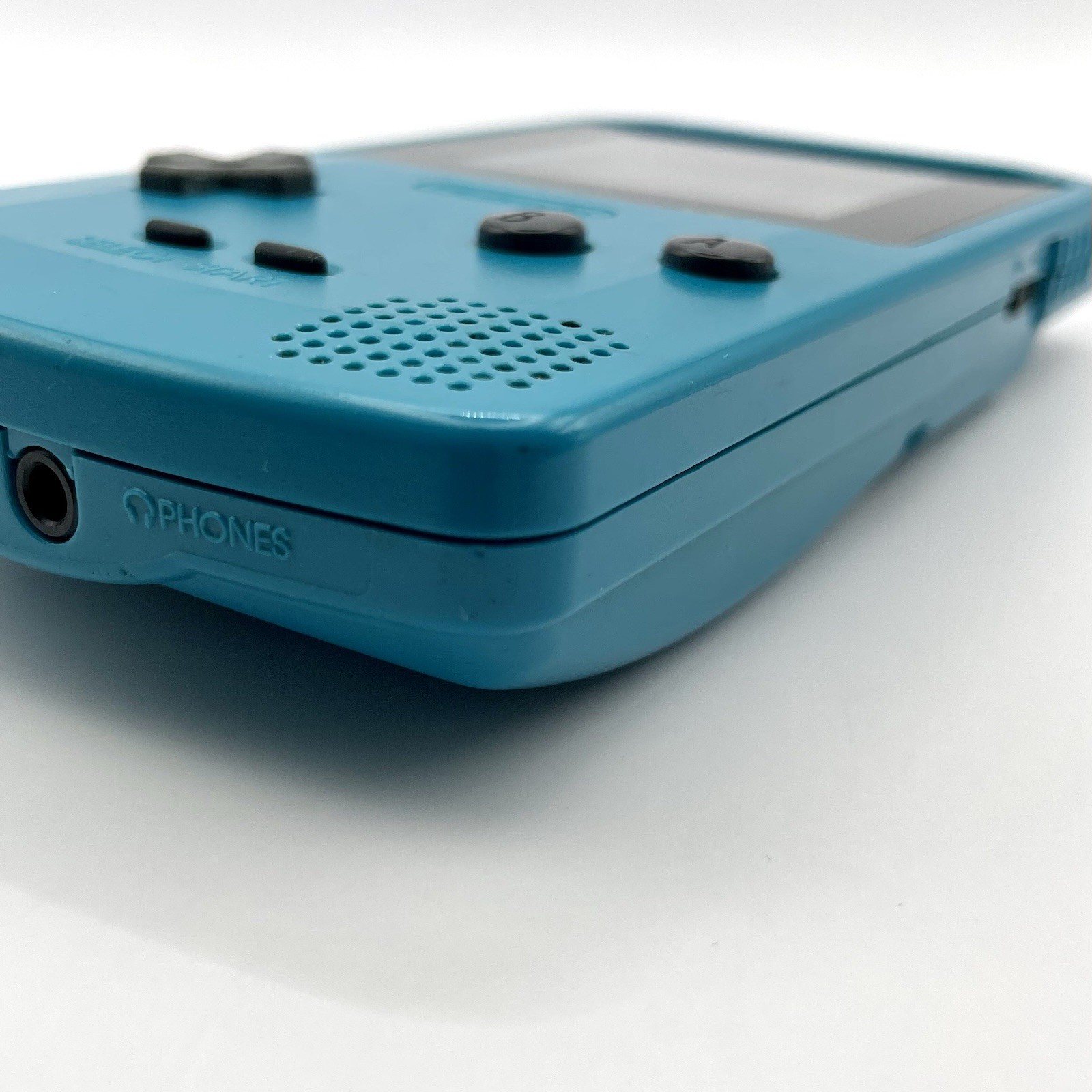 Nintendo Game Boy Color Blue Turquoise Tested New Speaker and Lens CGB-001 Japan