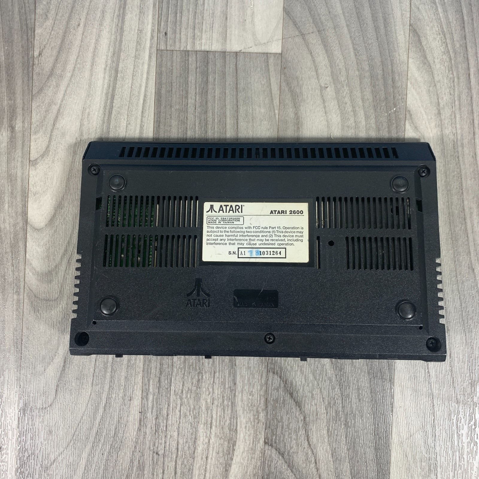 1 Chip Atari 2600 JR Console Only Very Rare Collectors Item
