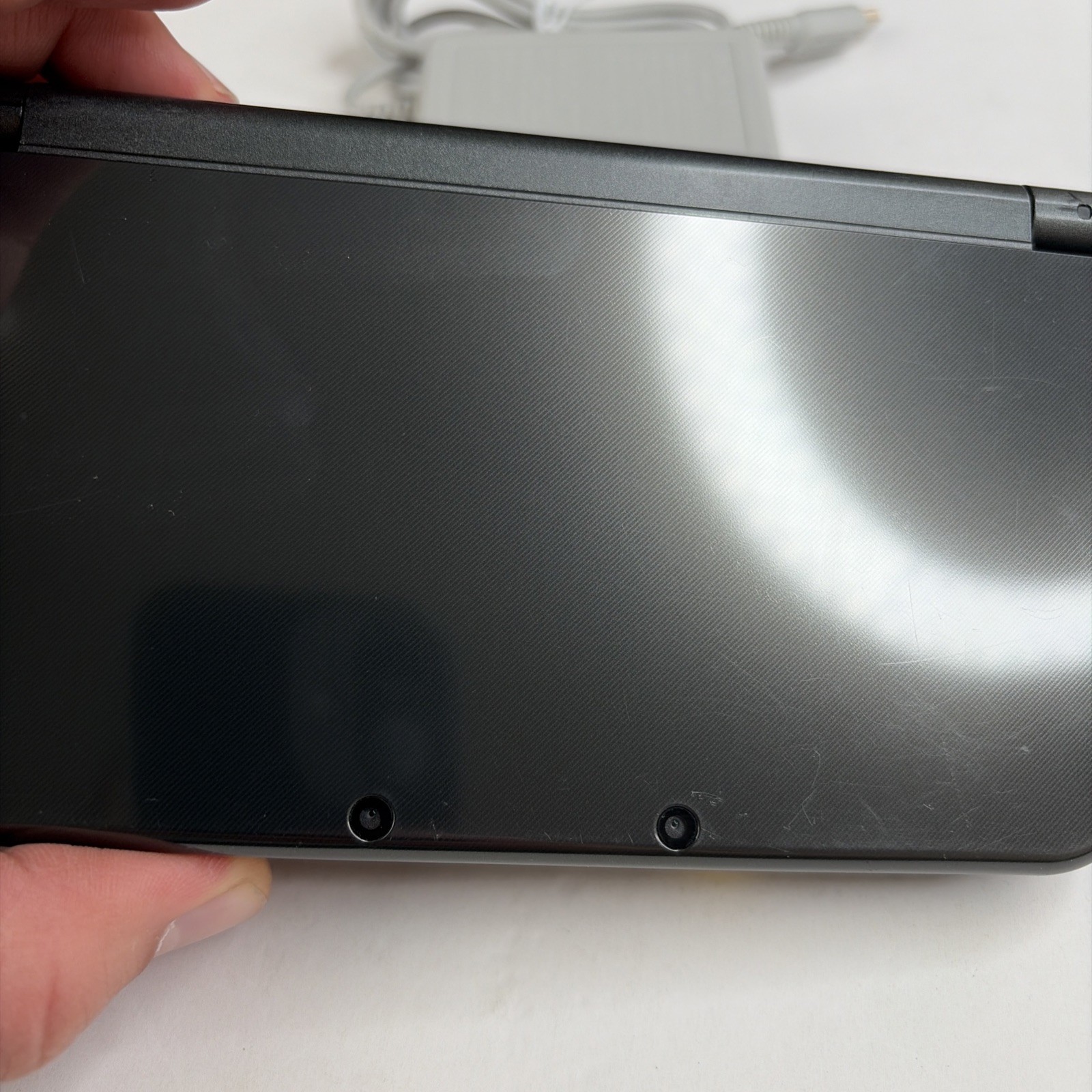 New Nintendo 3DS XL Gray Black Console Repair! READ W Charger Stylus US Version