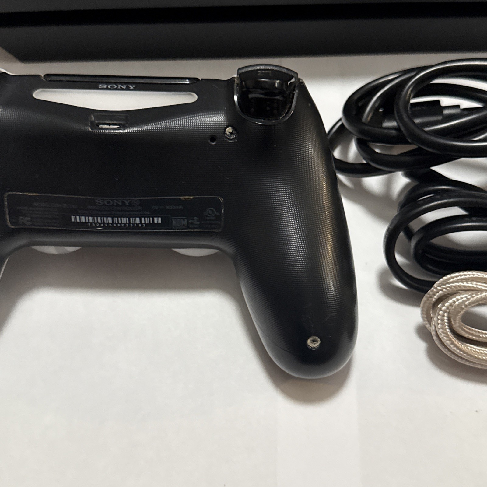 Sony Playstation 4 500GB Black Console PS4 W/ Controller & Cords Tested Working!
