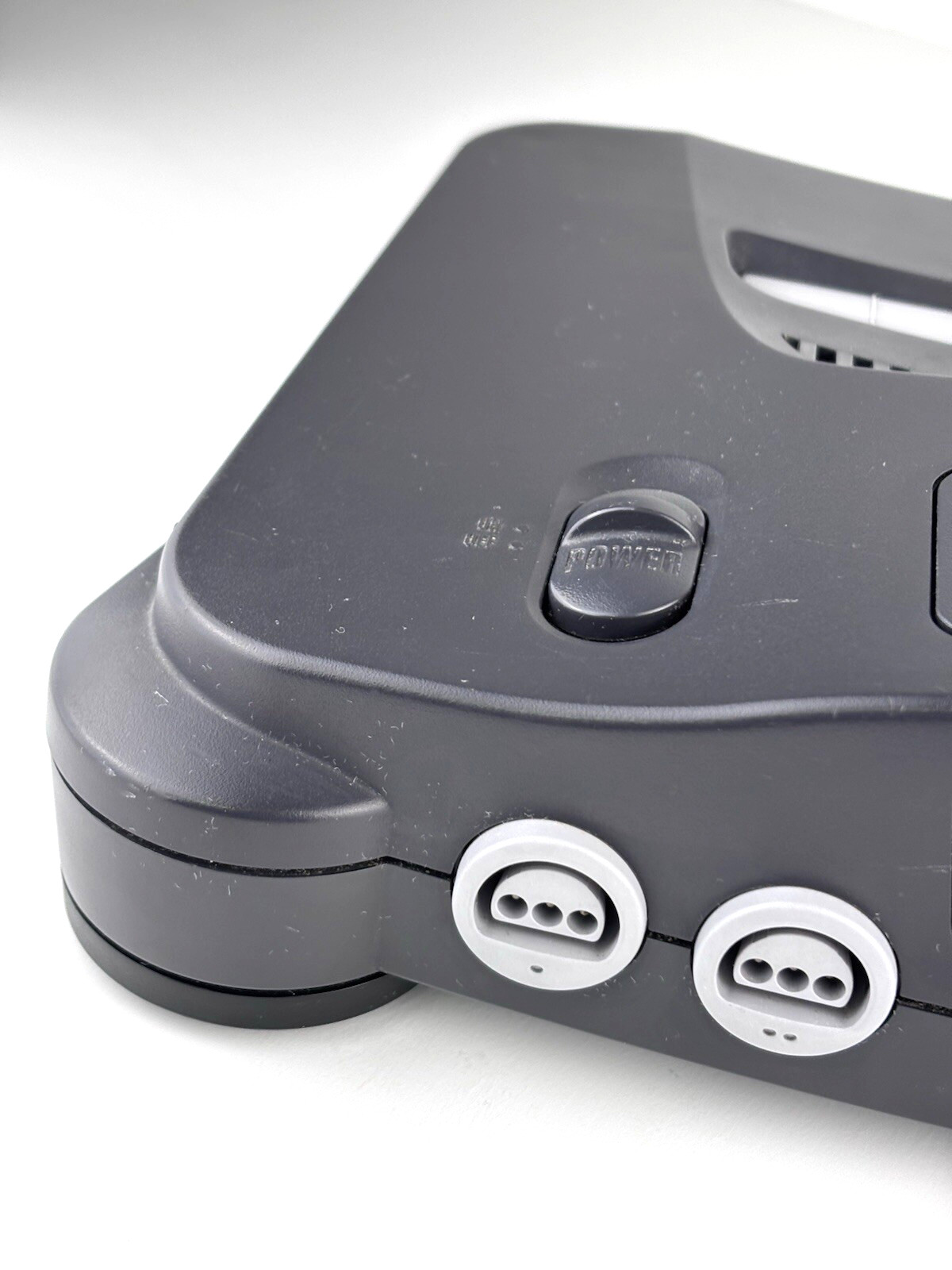 Nintendo 64 Home Console (Black) with Power Cable & AV – Tested