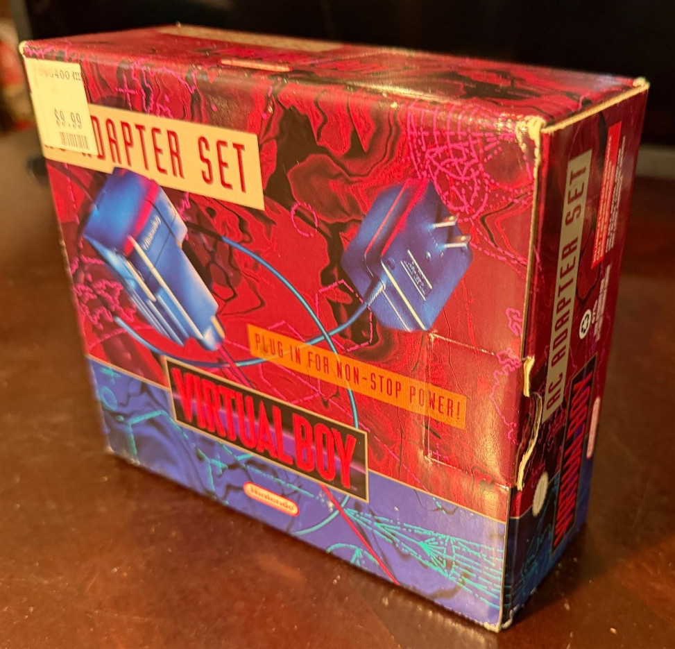 Nintendo Virtual Boy Console CIB w/AC Adapter, 5 games, Near Mint Cond