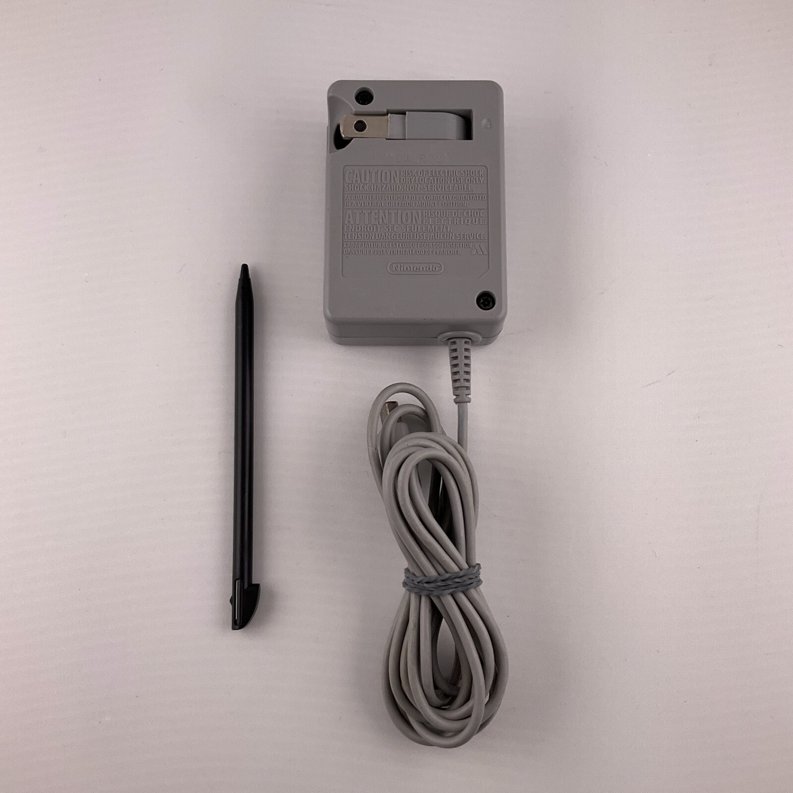[S-rank] Nintendo 3DS LL XL console Silver Black with Charger/Stylus