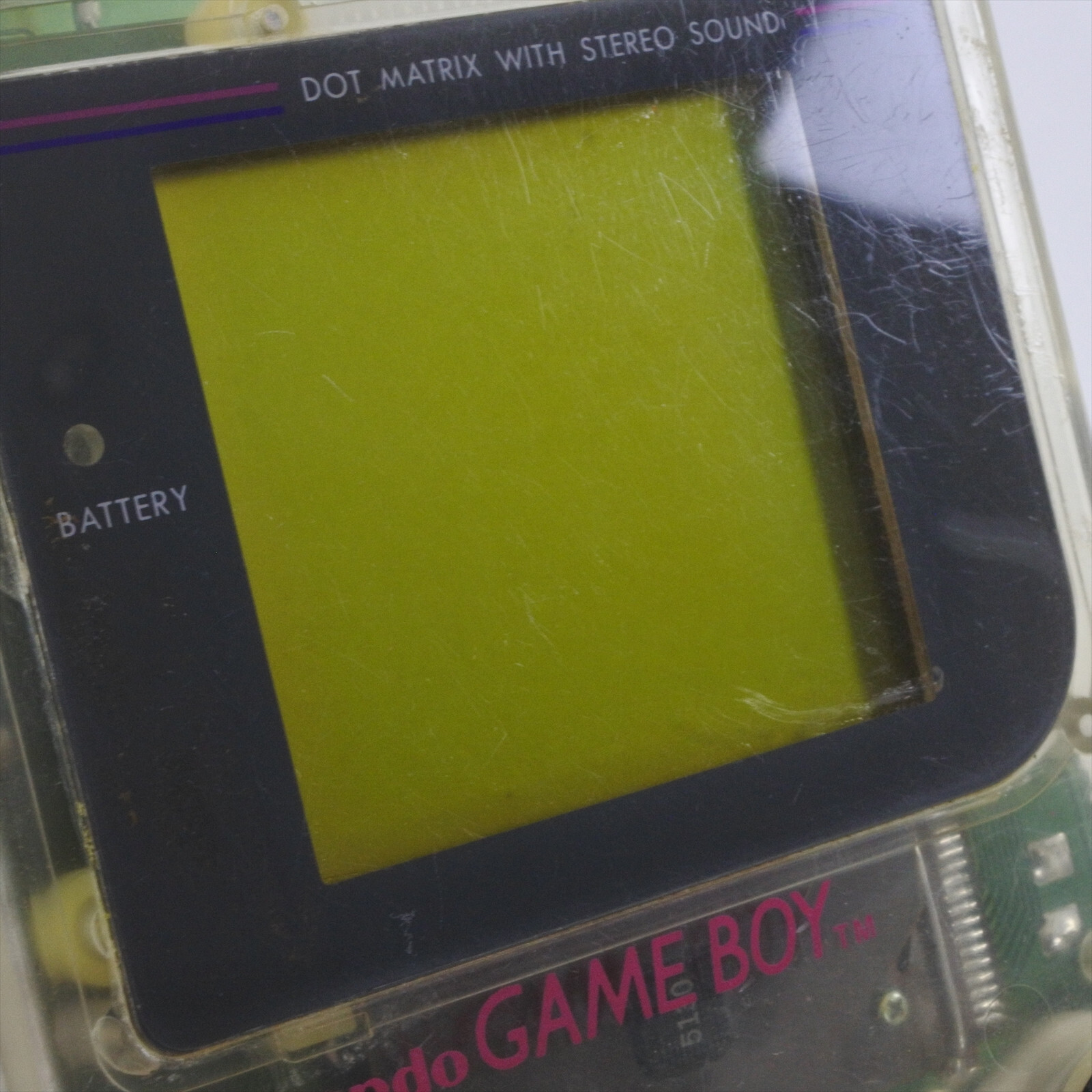 Gameboy Bros Console System CLEAR Original Classic Nintendo CHINA GH2694499 gb