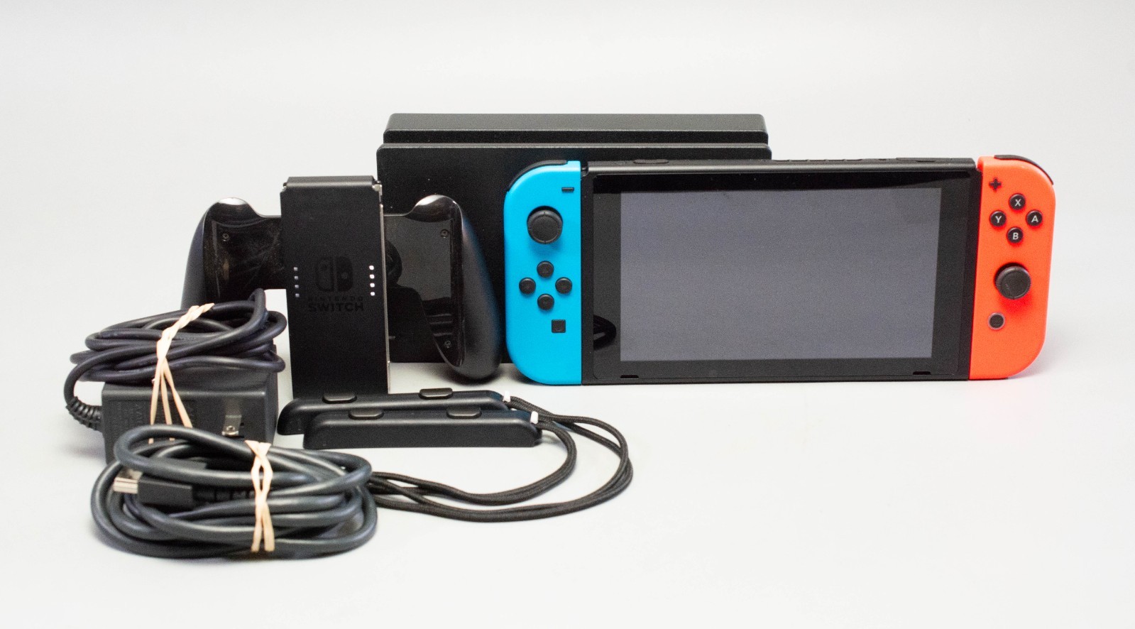 (MA5) Nintendo Switch Neon Red Blue – Handheld Console System HAC-001 (01)