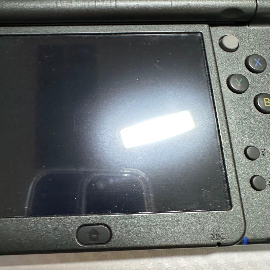 New Nintendo 3DS LL Metallic Black Console w/Cover Japan Tested 6503