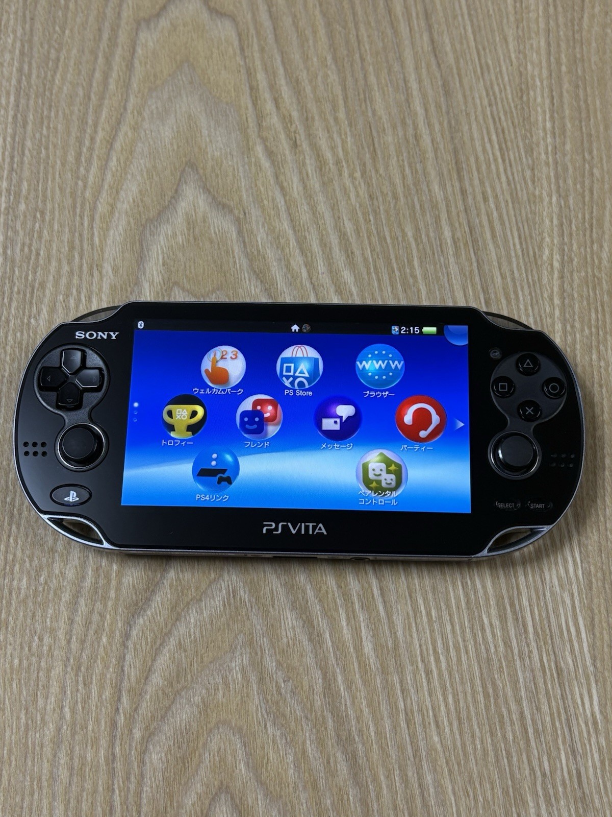 PlayStation PS Vita PCH-1000 Black Console Tested Working Japan