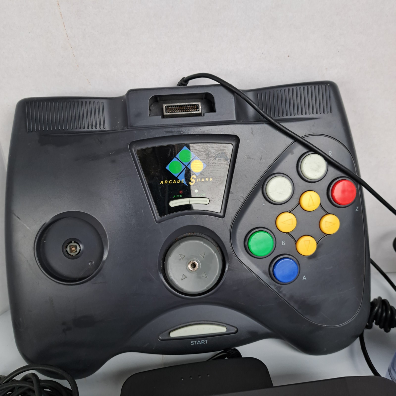 Nintendo 64 Console Arcade Shark Controllers Memory Expansion Pak RF Switch