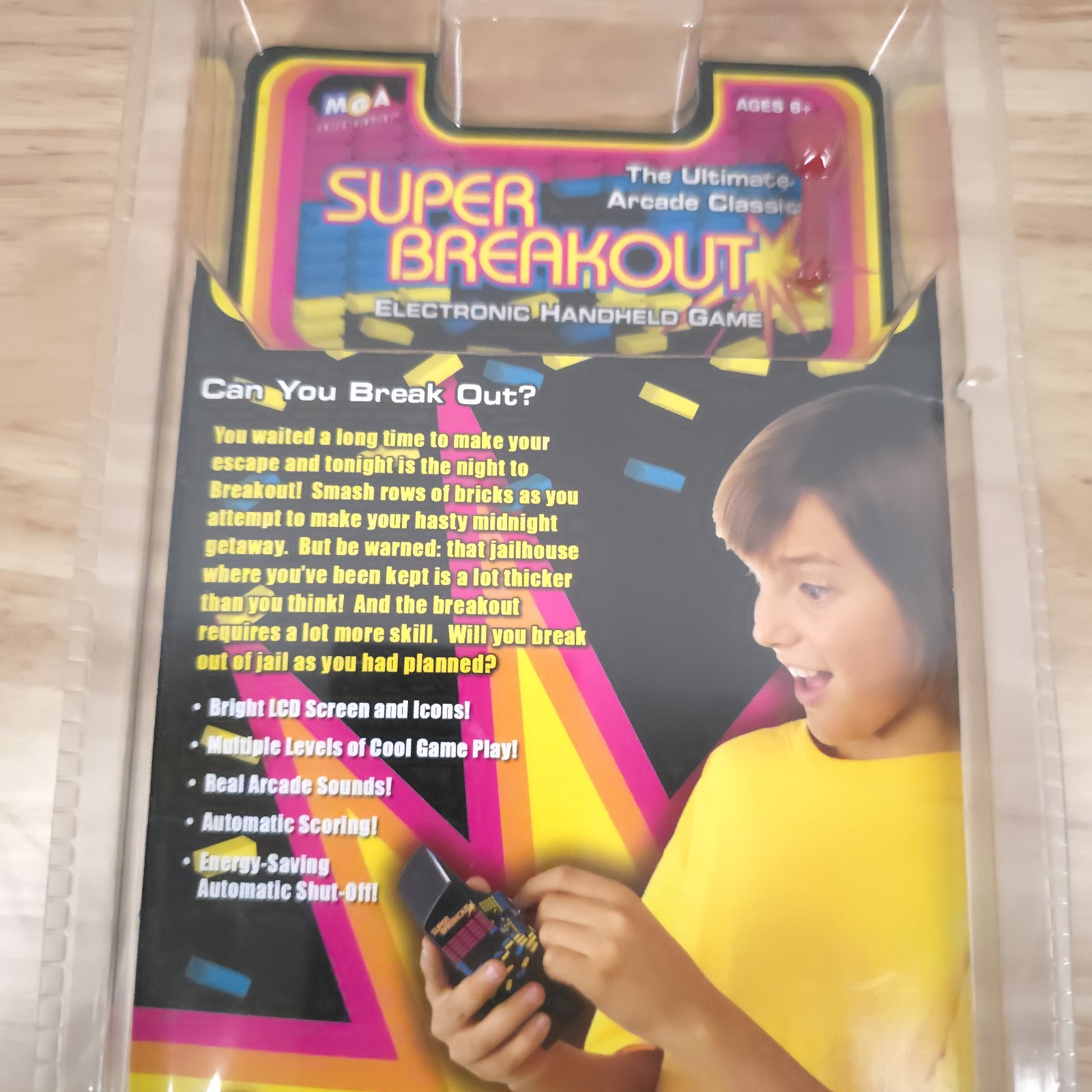 2005 Super Breakout Atari MGA Classic Arcade Electronic Handheld Game – New NIP