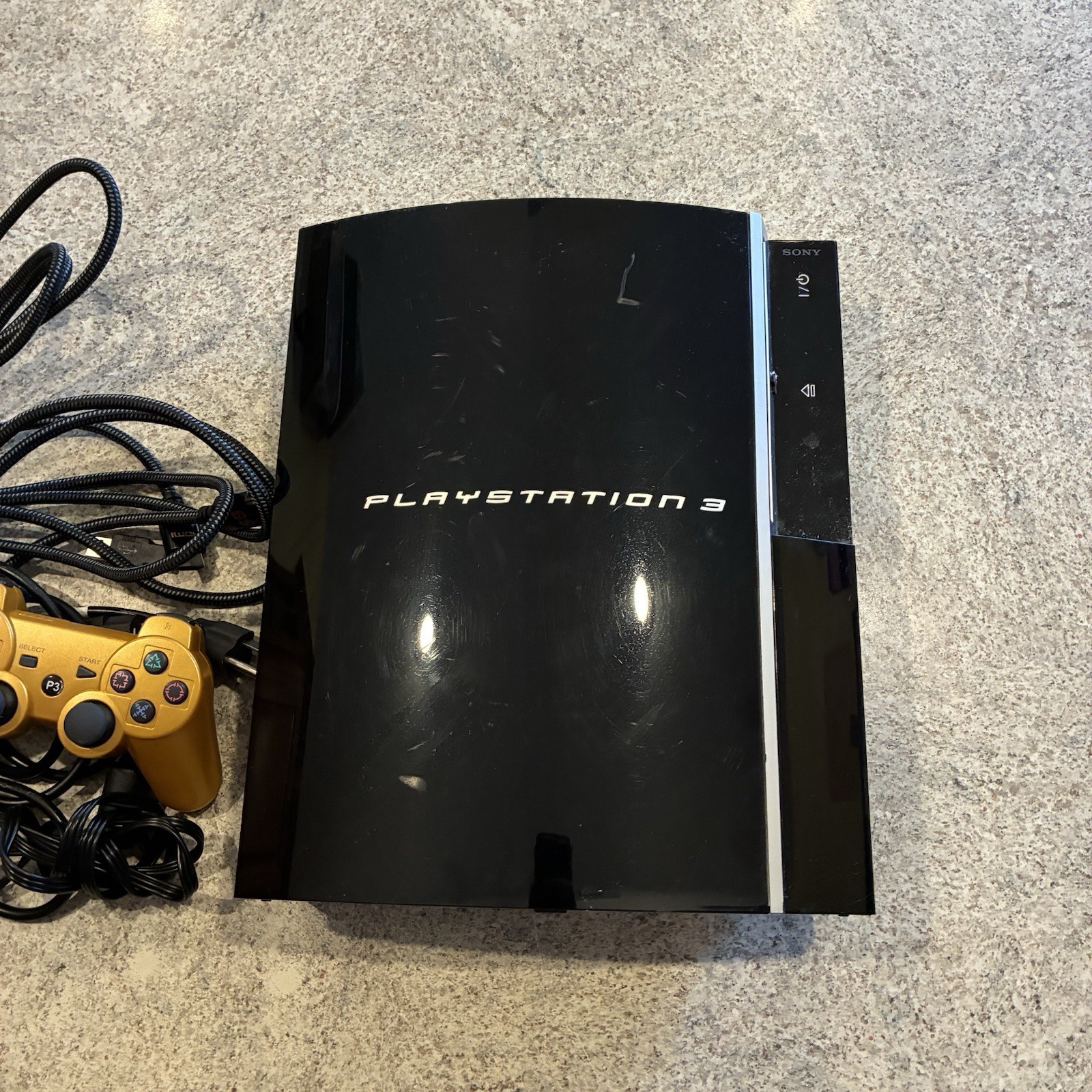 Sony PlayStation 3 60gb CECHG01 Black Home Console Blu-Ray Compatible Tested
