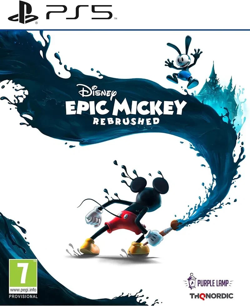 Disney Epic Mickey: Rebrushed PS5 New Sealed Game Special [EU 2024 Platform]
