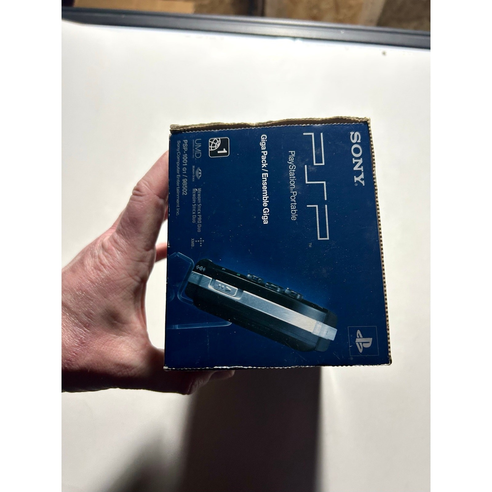 SONY PSP-1001 Complete CIB Black Console No Battery no Charger🔥Works giga