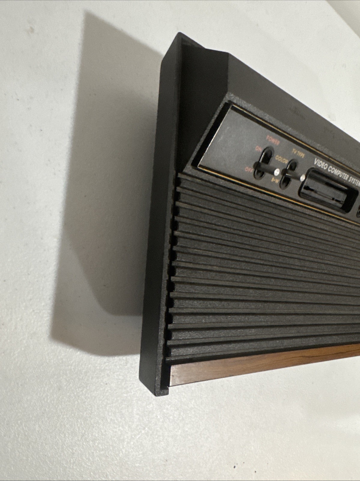 Atari 2600 Console CX2600 Wood Grain UNTESTED