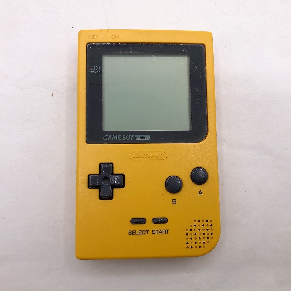 Nintendo Game Boy Pocket Console Yellow 5 Bundle Games Gameboy Tested