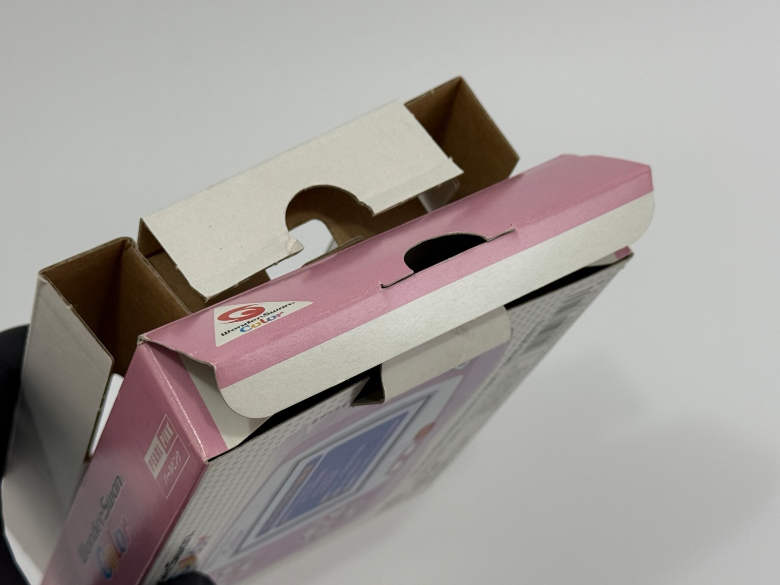 Bandai WonderSwan Color Purple Pink WSC-001 Boxed Handheld Console Working Japan