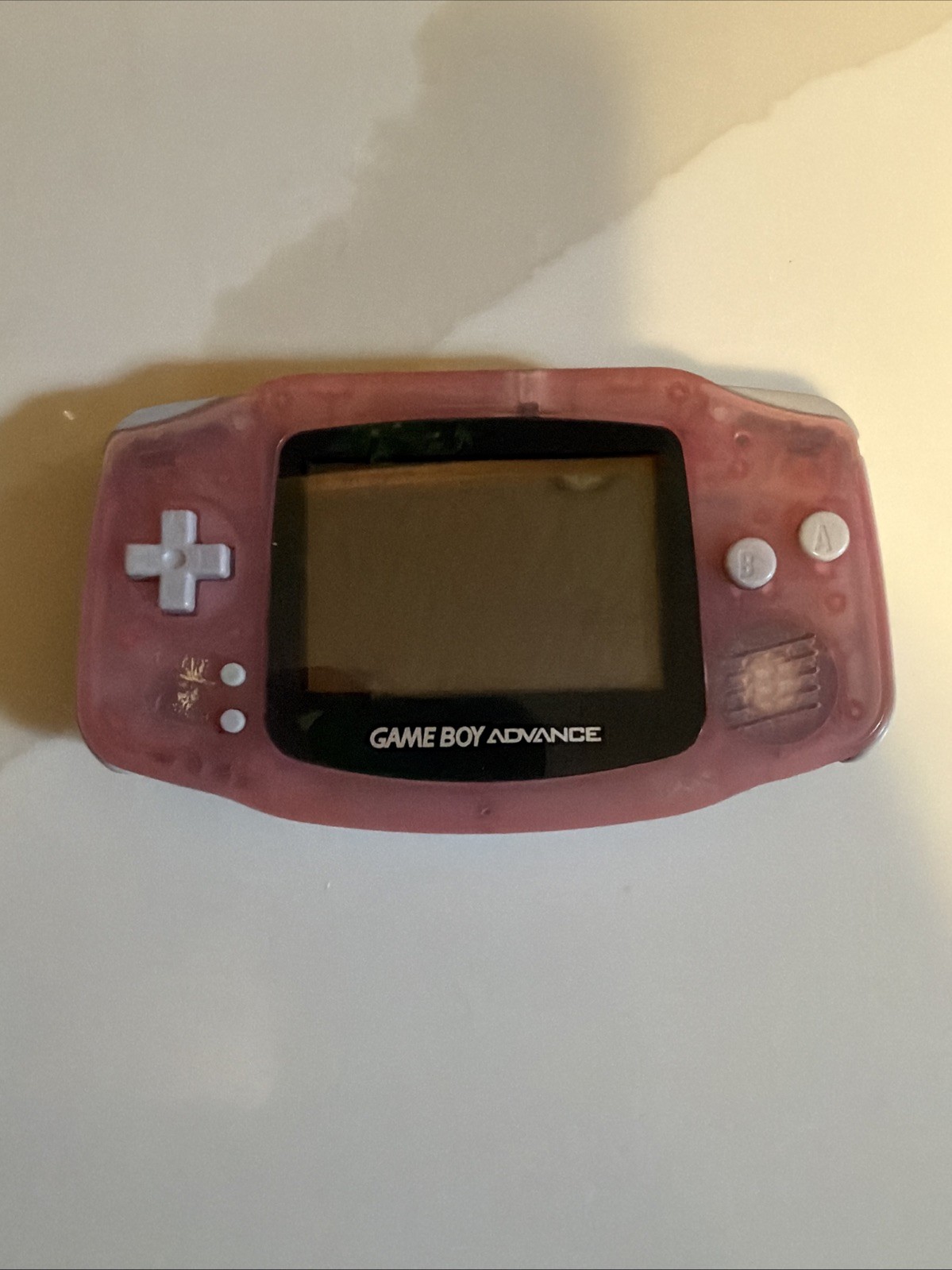 Nintendo Game Boy Advance 32MB Handheld System Fuchsia Pink Tetris Not Included