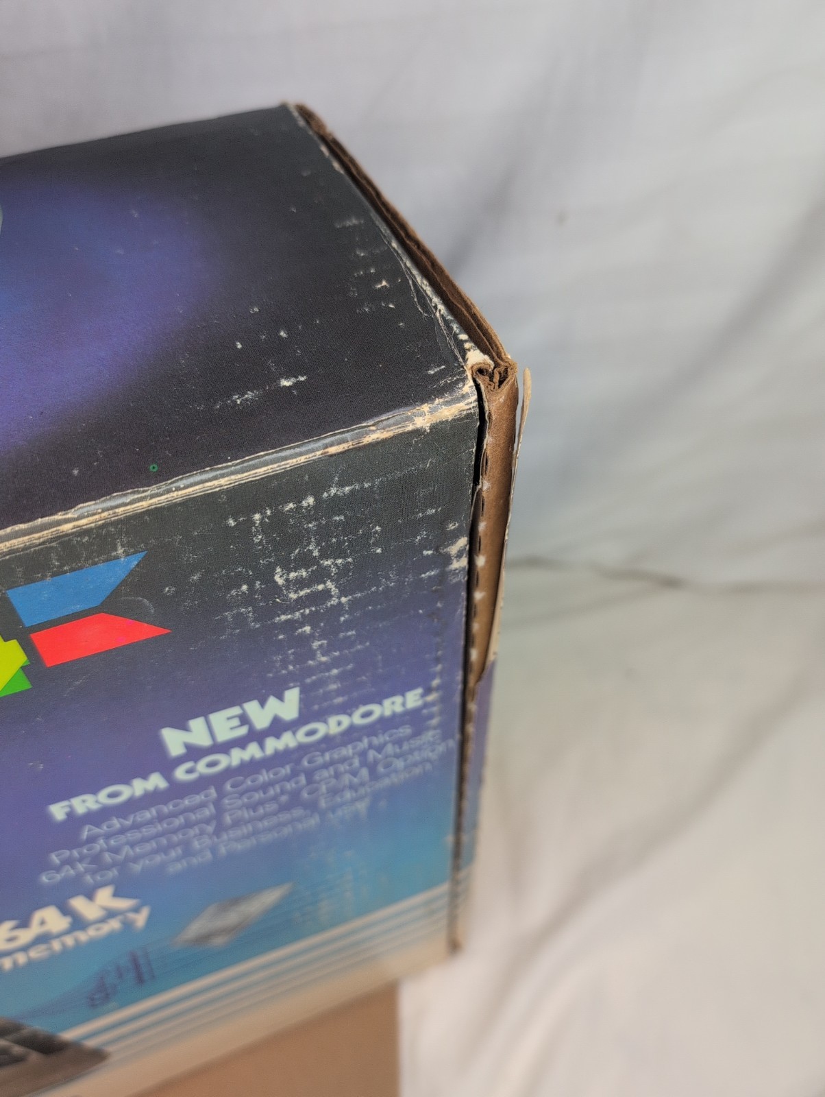 Commodore 64 Vintage Computer Untested With Box Matching Number Manual & Cords
