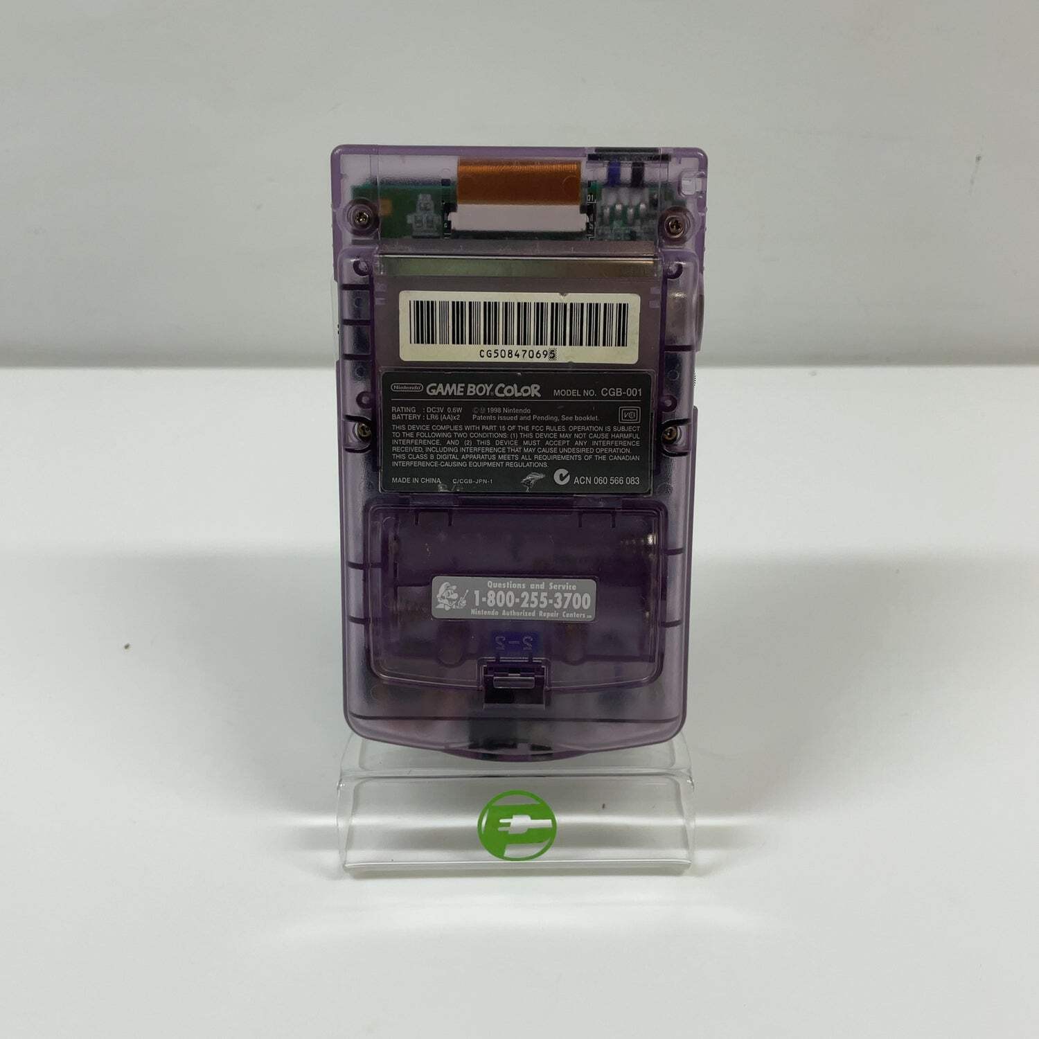 Nintendo Game Boy Color Handheld Game Console Only CGB-001 Atomic Power