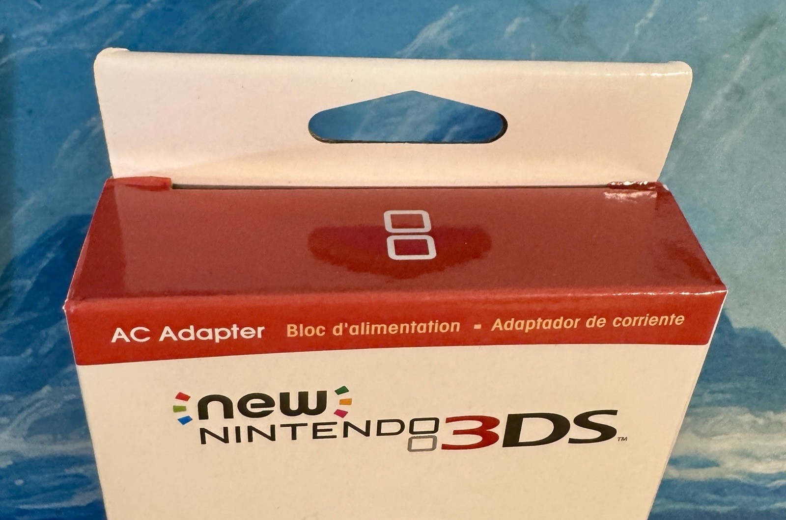 Nintendo DSi XL Red Super Mario Bros. 25th Anniversary Edition Loose w/ Charger