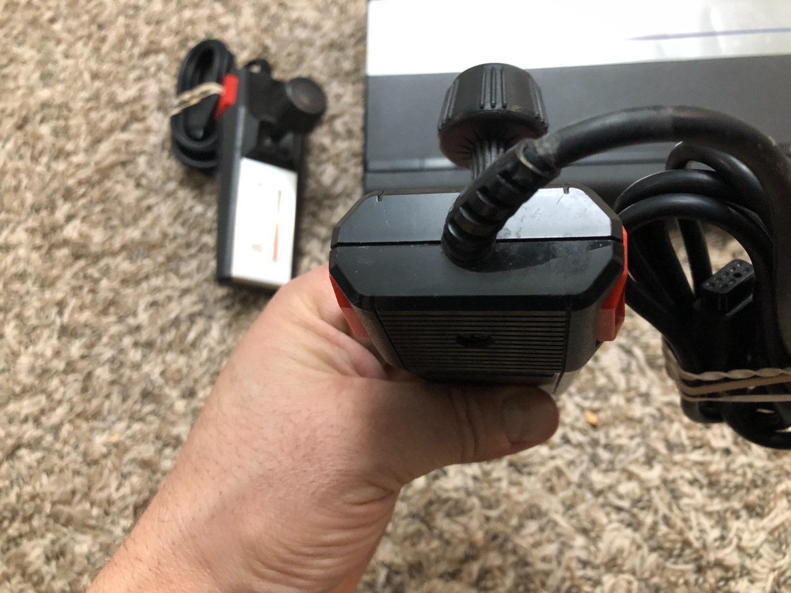 Atari 7800 Console with 2 Proline Controllers Cleaned and Tested Working