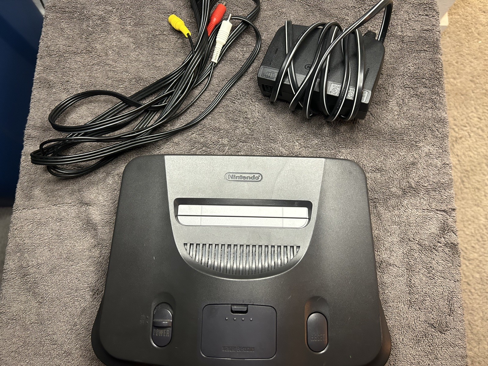 Nintendo 64 Console w/ Cords – Pre-Owned, Tested, USA Seller
