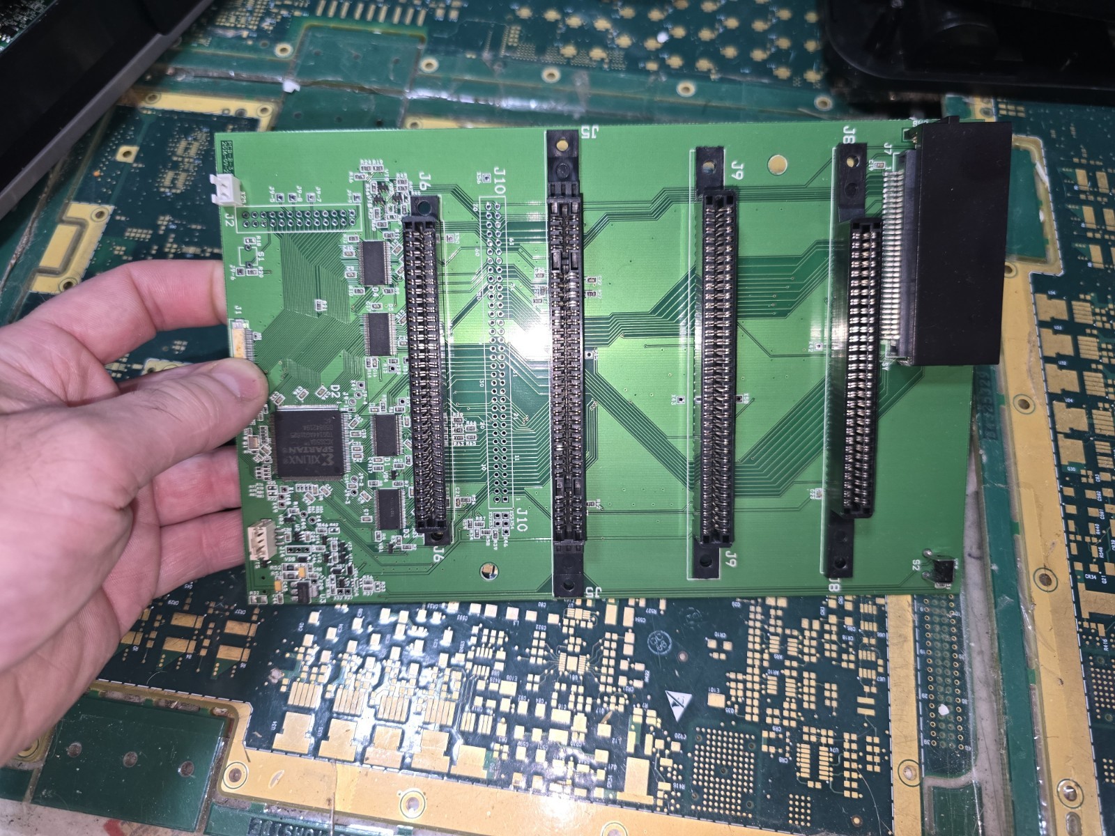Hyperkin Retron 5 DEFECTIVE DONOR Cartridge Slot Board-Broken Pin/Clip-PARTS