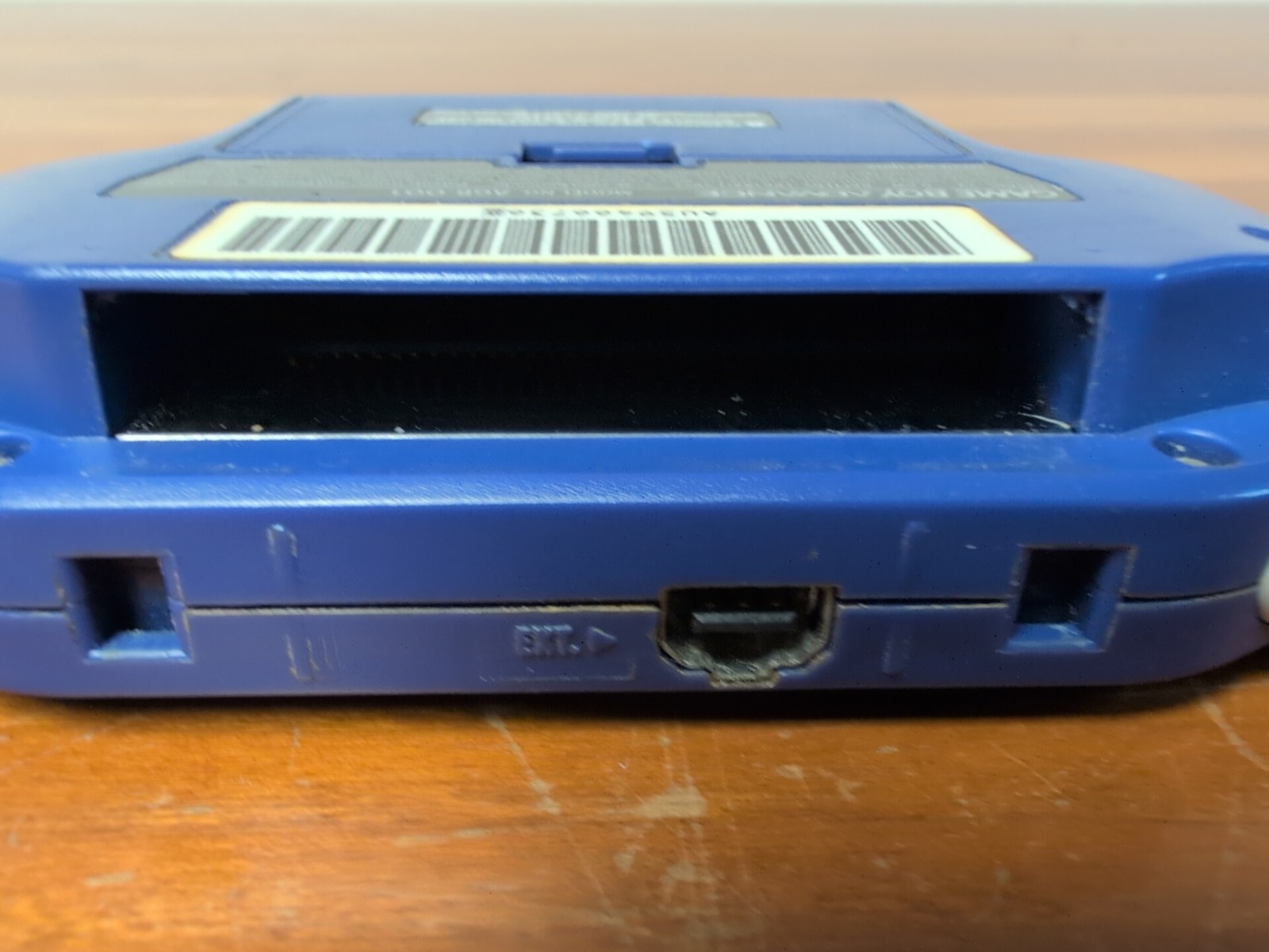 Nintendo Game Boy Advance Handheld System GBA Indigo Tested F-14 Cartridge Game