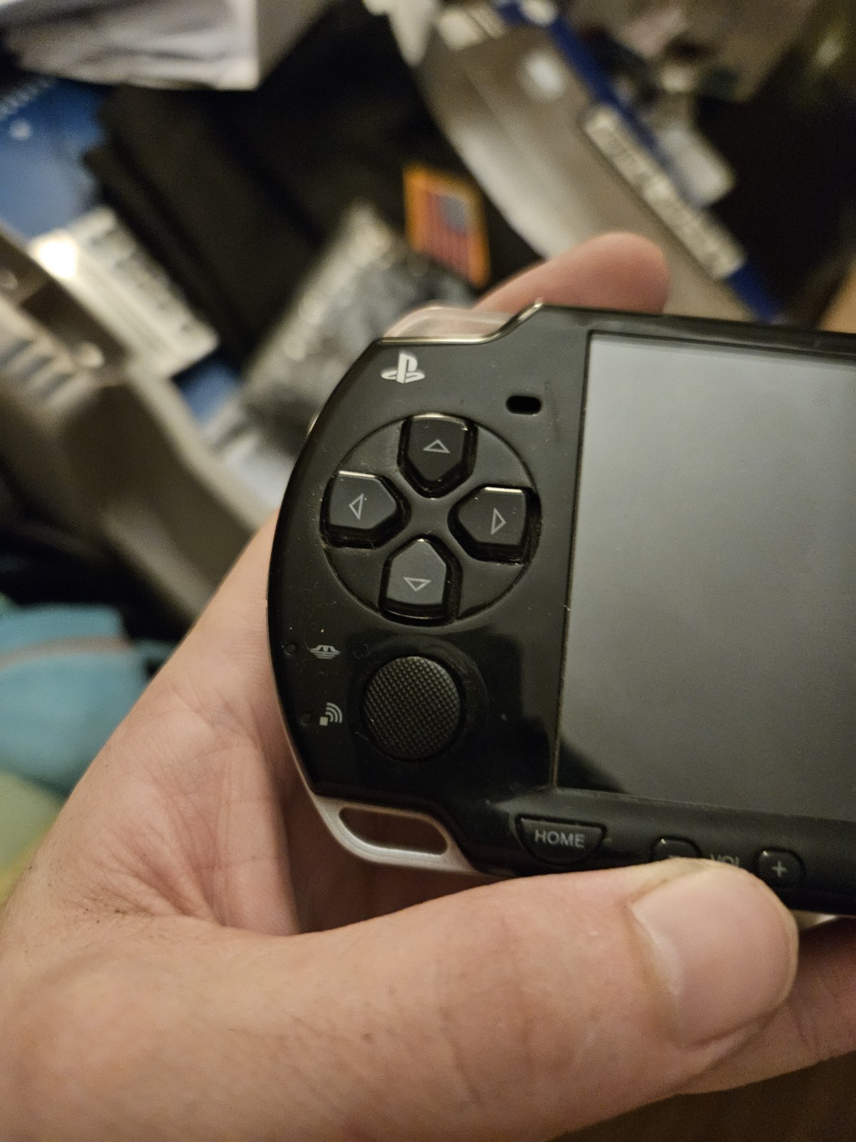 Sony PSP-2000 PlayStation Portable Handheld Console Black/Silver Wi-Fi Case