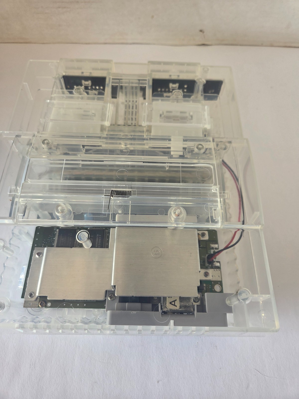 Custom Super Nintendo Console Transparent/Clear with UPGRADED power supply