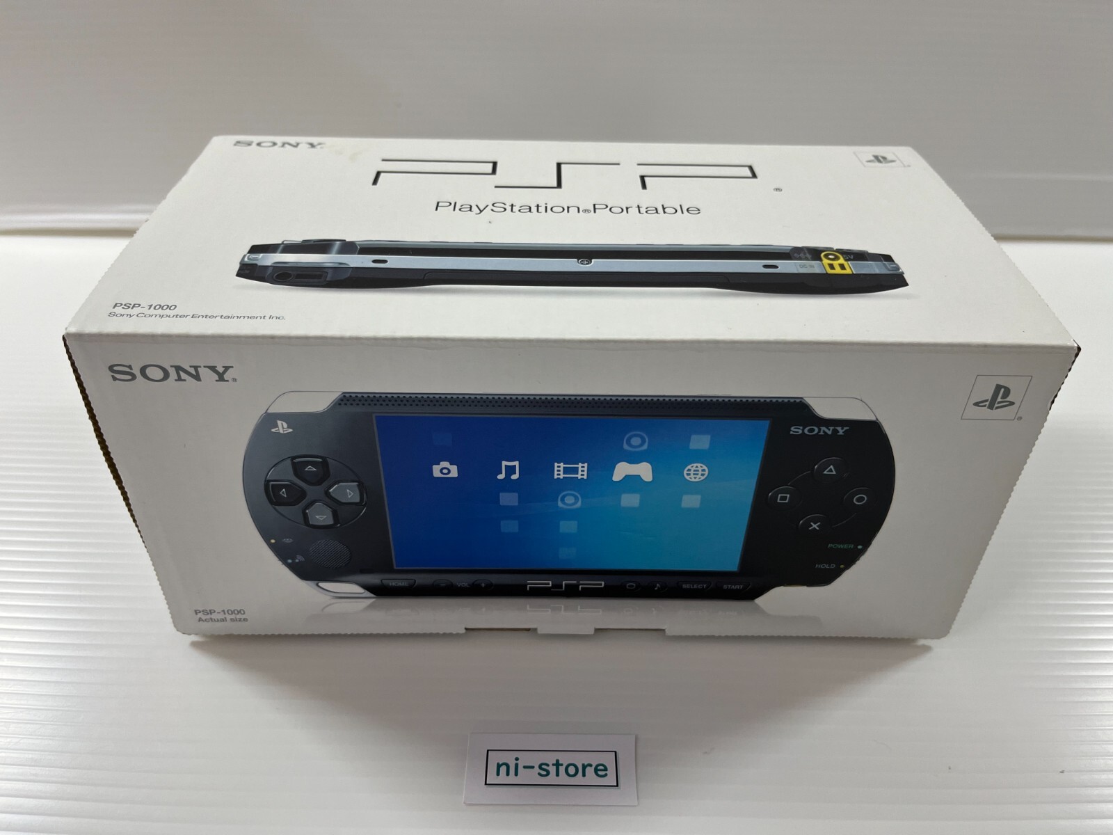 Sony PSP -1000 Black Handheld System Accessory Complete New Open box