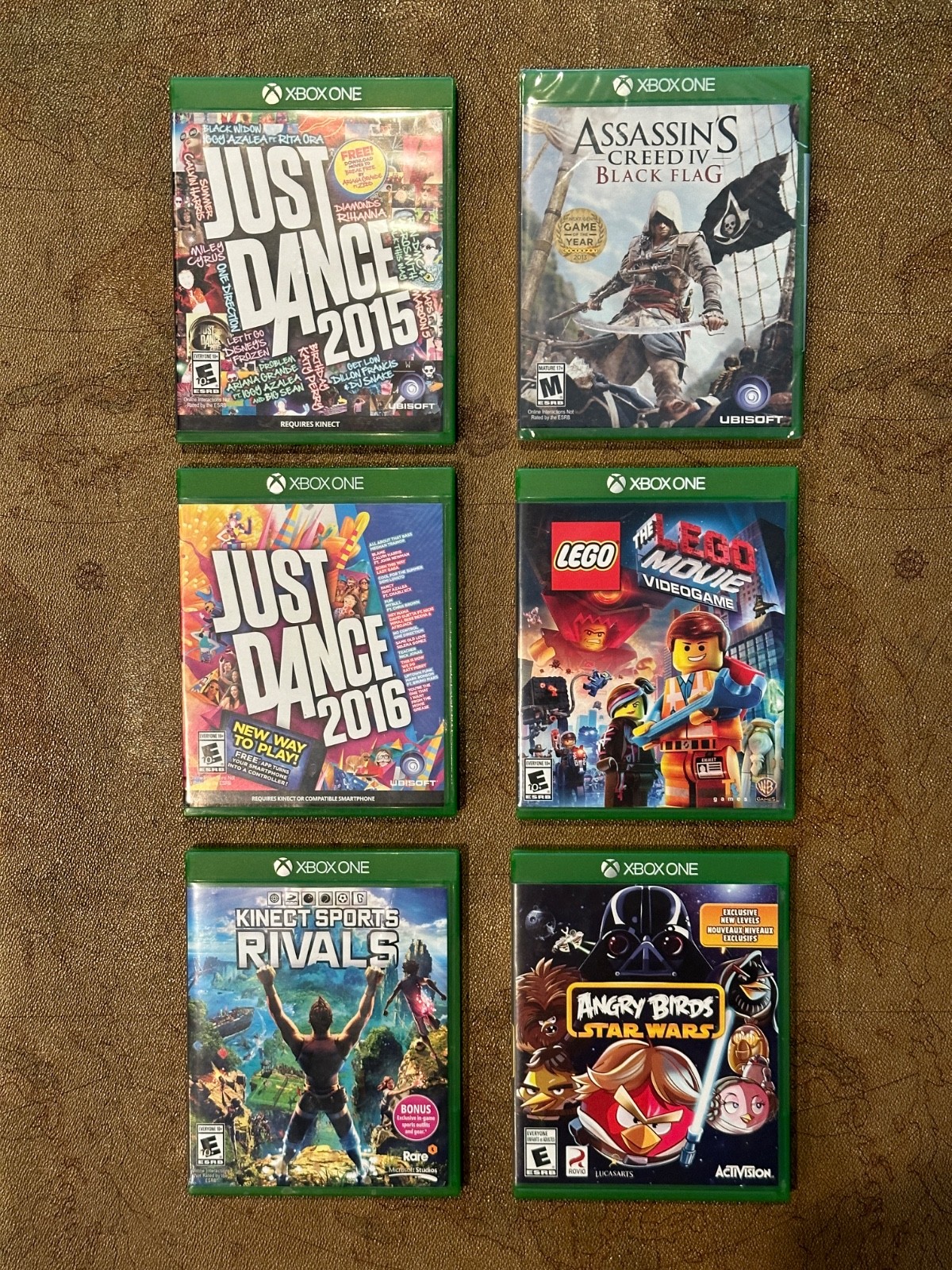 Xbox One + Kinect Console + new headset and 6+ games! Works fantastic!
