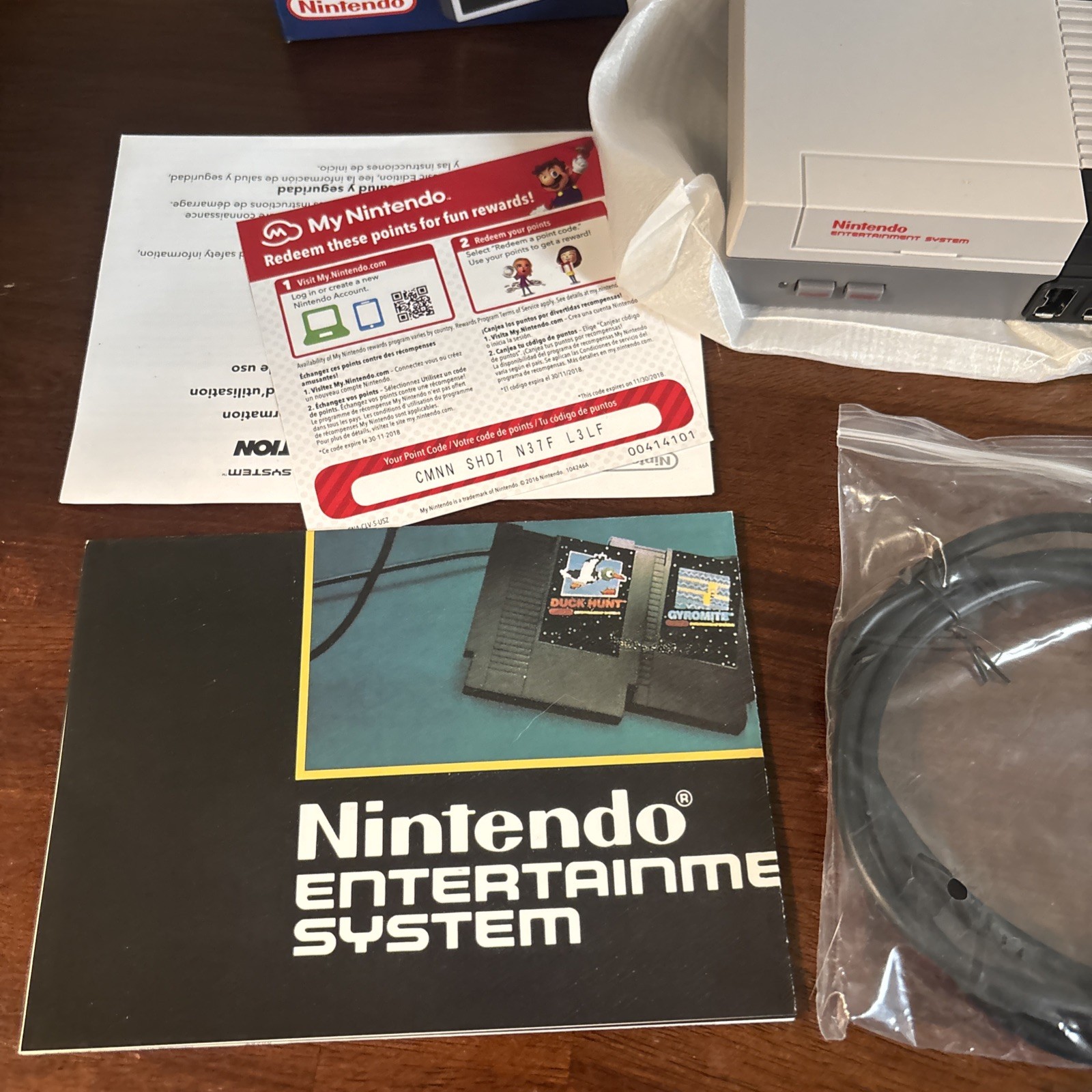 Nintendo Entertainment System 512MB NES Classic Edition Console – White/Gray Cib