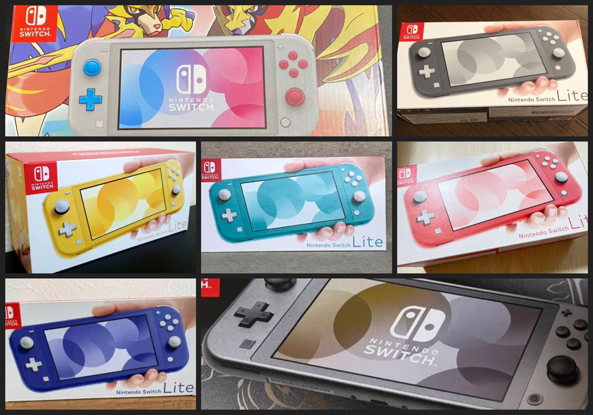 Nintendo Switch Lite Various Seven Color Handheld Console Japan Zacian