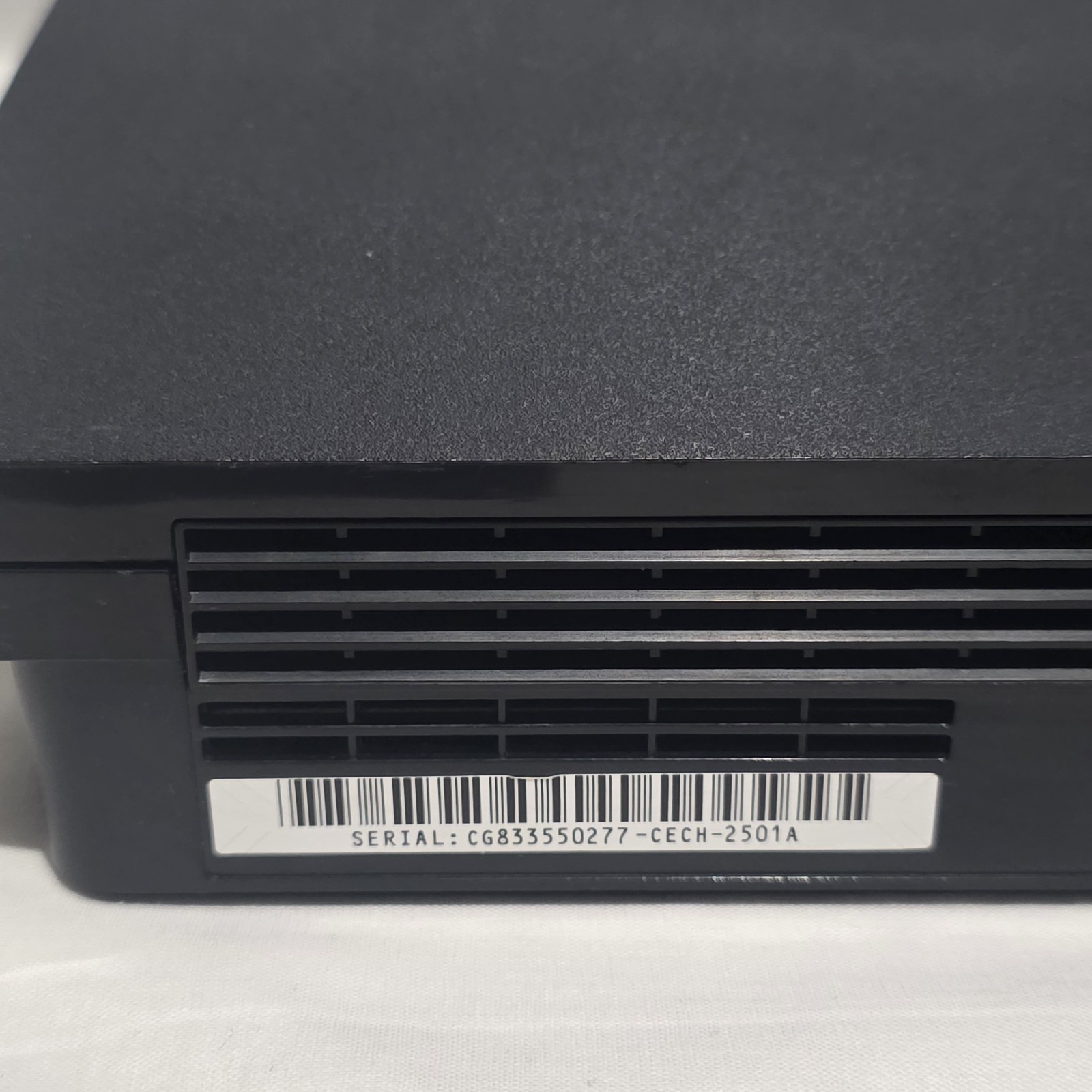 Sony PlayStation 3 PS3 Slim 160GB Console – Black (CECH-2501A) Tested-Working