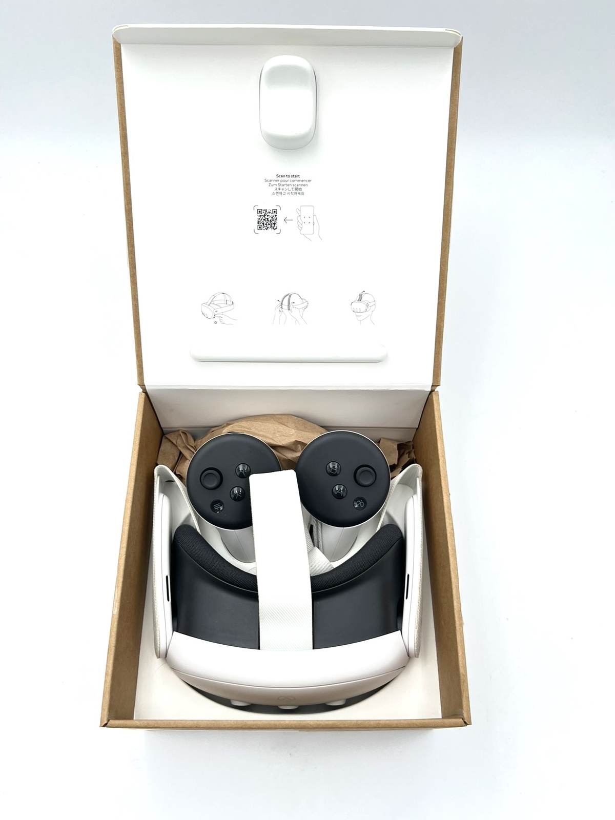 Meta – Quest 3 Breakthrough Mixed Reality – 128GB – White – (899-00579-01)