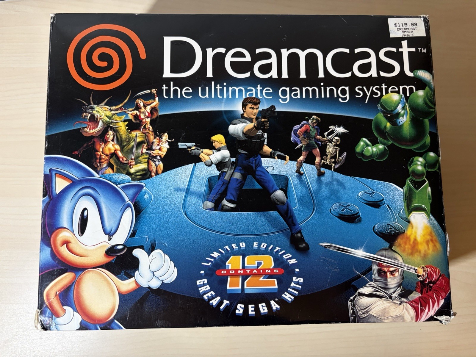 Sega Dreamcast Smash Pack Set White Game Console Complete In Box Mint